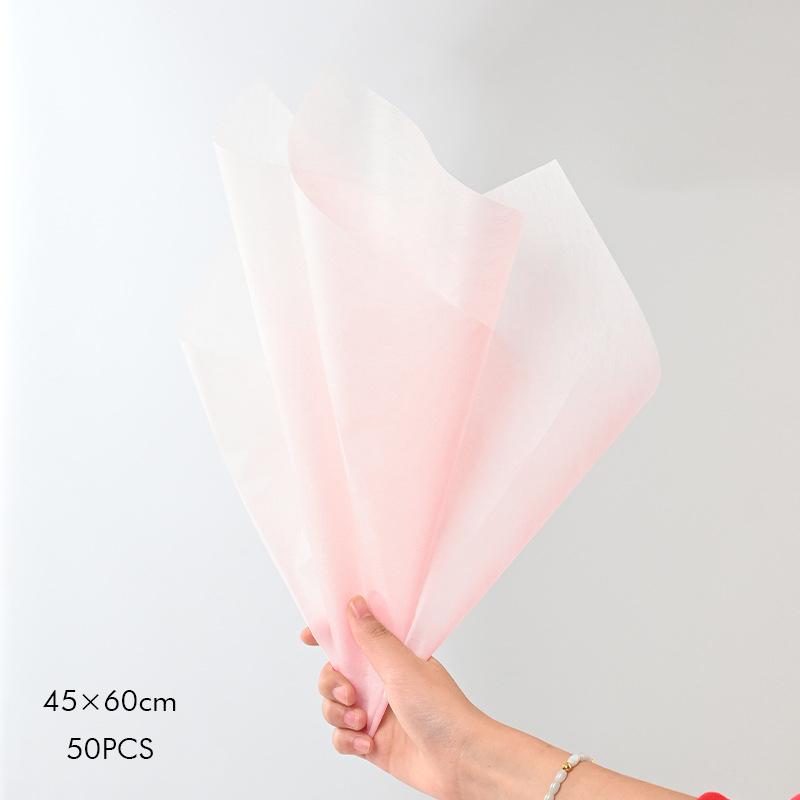 40/50 шт. извлекаемая упаковочная бумага для букетов, упаковочная бумага с хлопковыми цветами