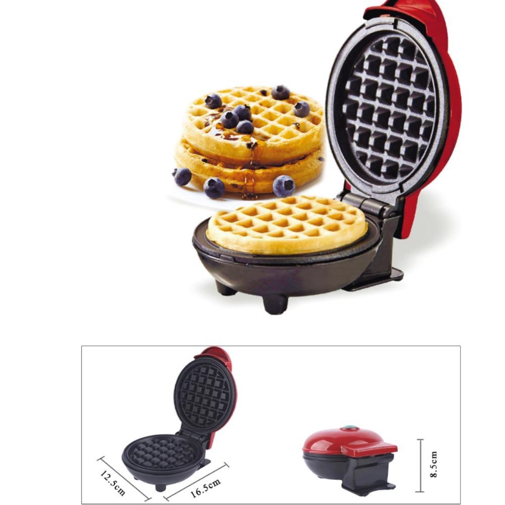 Портативная машина для завтрака, вафельница, автоматическая домашняя многофункциональная мини-вафельница