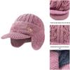 Ветрозащитная шапка на флисовой подкладке с защитой ушей для людей среднего и пожилого возраста - Теплая и стильная для осени и зимы