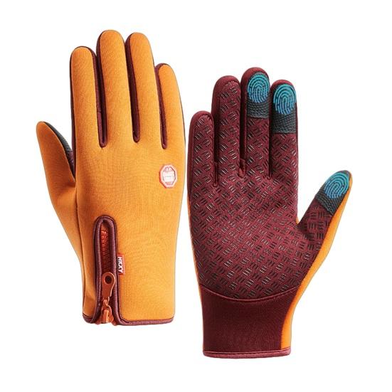 Yousheng Термоперчатки с сенсорным экраном Водонепроницаемые Зимние Велоперчатки Теплые Ветрозащитные Перчатки с Противоскользящими Ладонями для Женщин Мужчин Вождение Пешие Прогулки Катание на Коньках