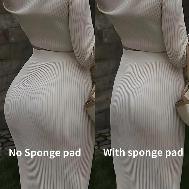 Женские формирующие трусы с подкладками для ягодиц, съемные губчатые вставки, штаны для ягодиц