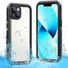 Водонепроницаемый чехол IP68 для iPhone Air 17 11 12 13 14 15 Pro Max 16 Plus XS Max XR Чехол для плавания Водонепроницаемые чехлы для телефона