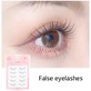 Thin Transparent Stem Manga Lashes Little Devil Fake Eyelashes Soft False Eyelashes Women