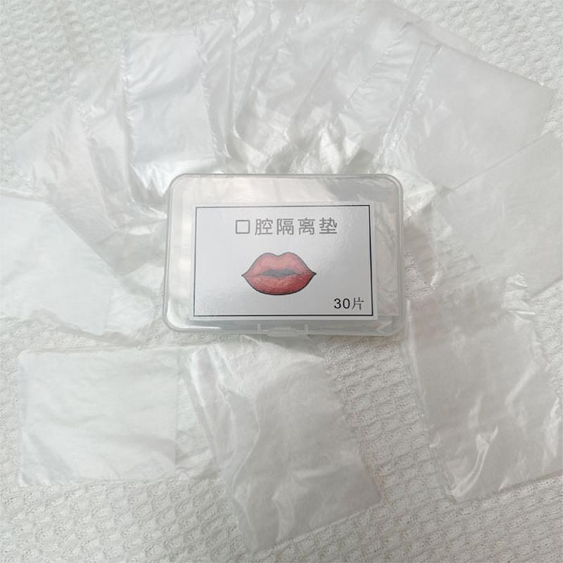 30 шт. микроблейдинг татуированные губы оральная изоляция прокладка одноразовая защитная прокладка пленка перманентный макияж тату аксессуары