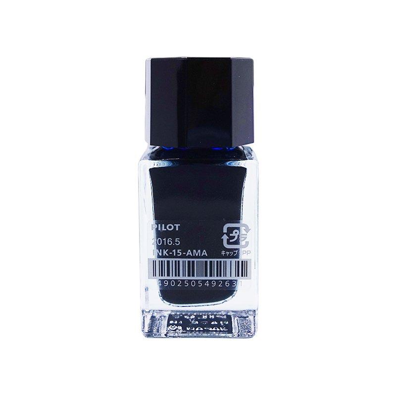 PILOT Iroshizuku fountain pen mini bottle 15ml INK15AMA water-based ink, [Amairo (sky blue)]
