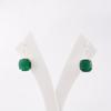 Зеленый Оникс Драгоценный Камень Серебро 925 пробы Ювелирные Изделия Ручной Работы Серьги 1" Для Подарка EE-172-15