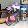 1 шт., детская чашка для питья, детская бутылка для воды с соломинкой и ручкой, портативная чашка для питья, детская чашка