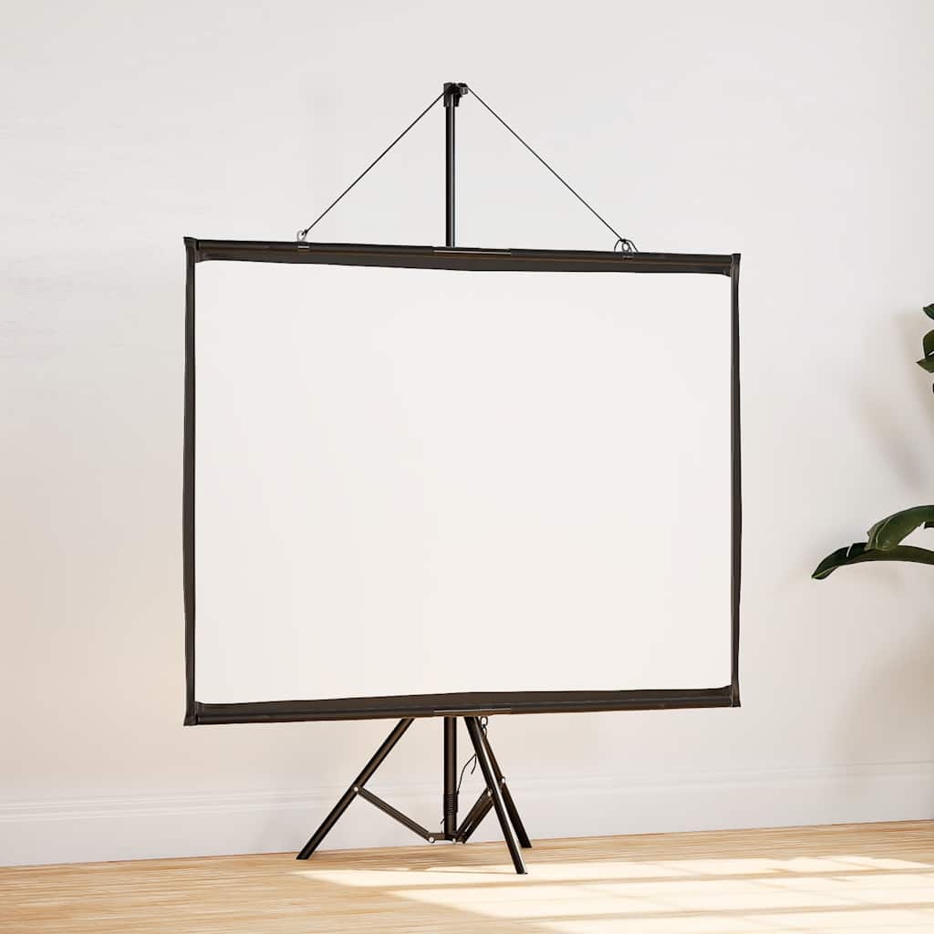 vidaXL Projektionsleinwand mit Stativ 72 Zoll 4:3