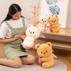 Adorable Teddy Bear Plush Toy Soft Cuddle Pillow For Kids And Toddlers Perfect Birthday Gift