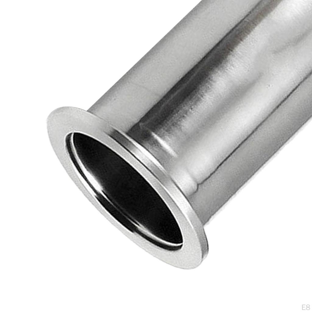 Hygienic Coil Pipe Fittings, Straight Connection, Flange Ends, Pipes, Fittings