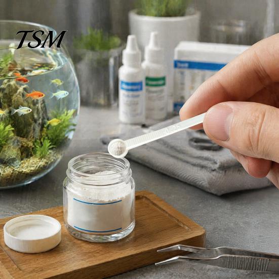 Accurate Portion Control Spoon 3Pcs/Set Fish Food Scoops, Mini Measuring Spoons, 0.02 0.1 0.25 Tiny Tank Dispenser Little Plastic Scoops for Aquarium