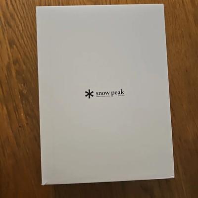 Snow Peak Двойной Мини-чехол-органайзер для переноски Черный Неиспользованный 2026 г. Изготовлено Jp