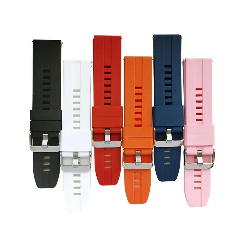 Sports Silicone Strap for Huawei Watch GT5 GT 4 4 42mm 46mm Belt GT 2 GT2 GT3 Pro 4 Pro/GT 5 46mm Bracelet 22mm 20mm Watchbands