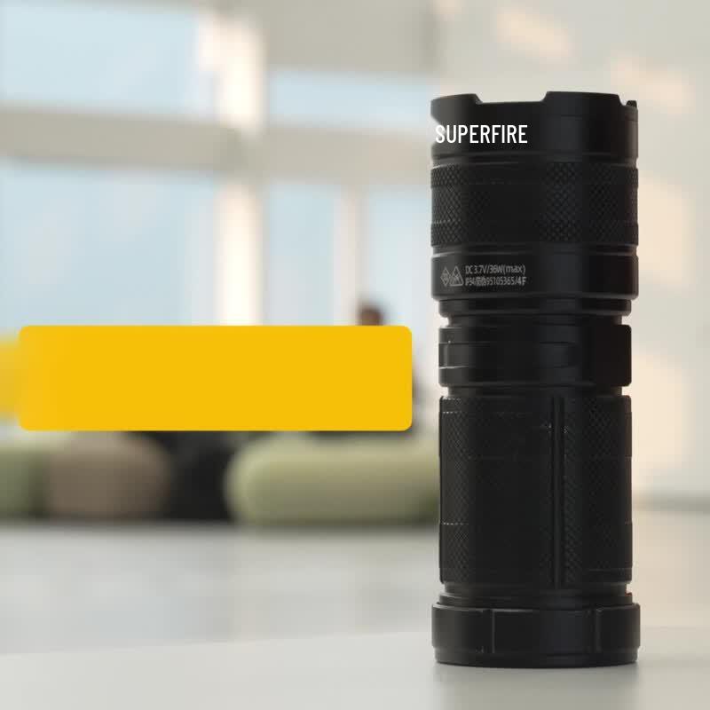SupFire GT60 High-Power Rechargeable LED Flashlight