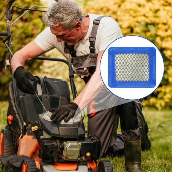 Воздушный фильтр для Briggs & Stratton 491588 и Craftsman 3364 Простая установка Продлевает срок службы двигателя Газонокосилка Воздушный фильтр со свечами зажигания