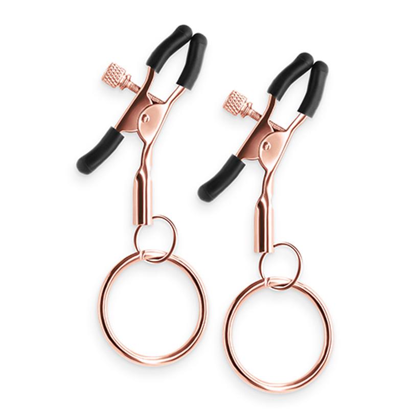 Colorful Metal Nipple Clamps With Chain Set Woman Rainbow Nipple Clips Breast Bondage Restraint Slave Fetish Female Sex Toy