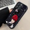 Чехол для мобильного телефона Death Note Кира Лайт для iPhone 17 16 15 14 13 12 11 Air Pro Max Plus Утолщенный ТПУ Цветной Чехол Чехол Роскошный