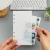 A6 Папка для записей Аксессуары Съемный блокнот Сердцевина книги 6-луночный Cash Budget PP Сумка Офисные канцелярские принадлежности