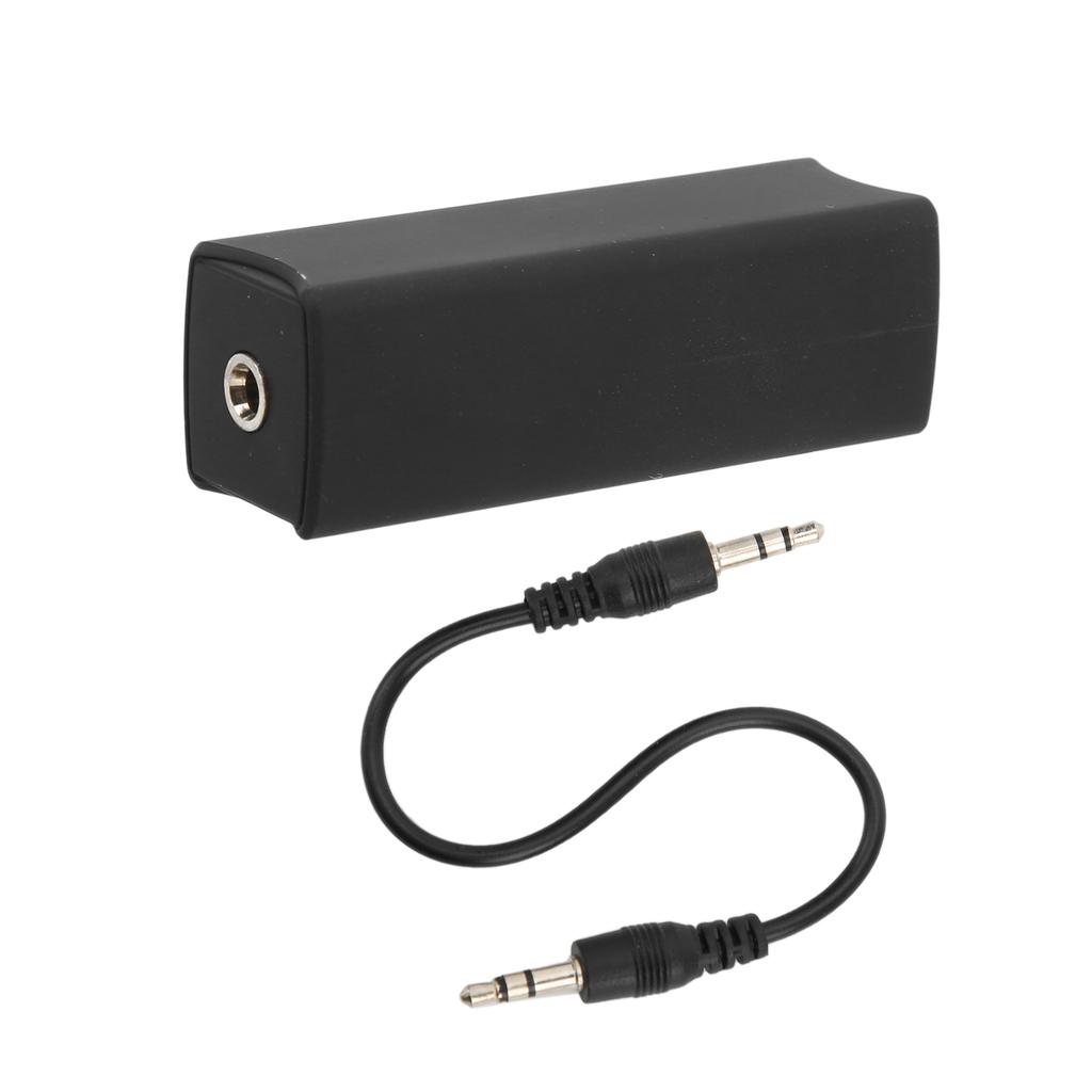 3,5 мм 0,14 дюйма Фильтр шума земляной петли Изолирующий Черный 20 Гц-20 кГц для автомобильной домашней стереосистемы