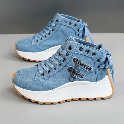 Женская уличная повседневная спортивная обувь для скейтборда на весну и осень 2025 года, новая модная и универсальная, удобная обувь для женщин с увеличением роста