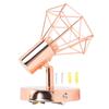 Swing Arm Wall Lamp 350 Degree Rotary Cage Shade Iron E14 Wall Lamp Holder for Rose Gold 85?265V
