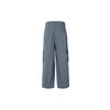 Adidas Knitted Sweatpants Unisex Blue Moderate Cargo Pants HR3479