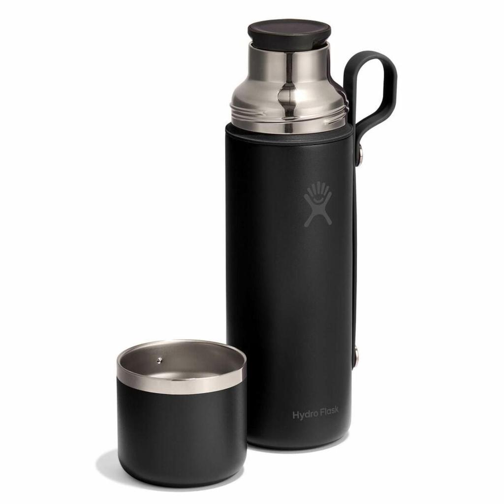 Thermos Unisex Hydro Flask Hot Flask And Cup 828 Black Flc28001