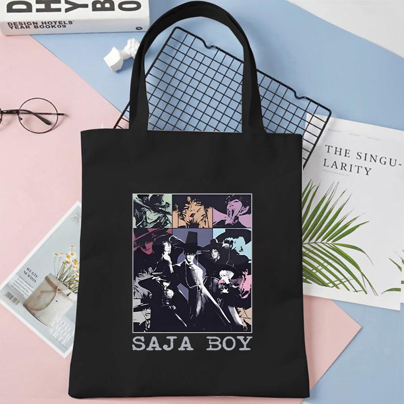 KPOP Demon Hunter Girl Group Saja Boys One-shoulder Canvas Bag Female Student Daily Shopping Handbag