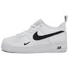 Air Force 1 LV8 GS Multi-Etch Swoosh - Белые детские кроссовки Черные FV7020-100