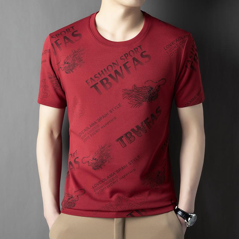 Мужская футболка с коротким рукавом, однотонная мужская рубашка поло