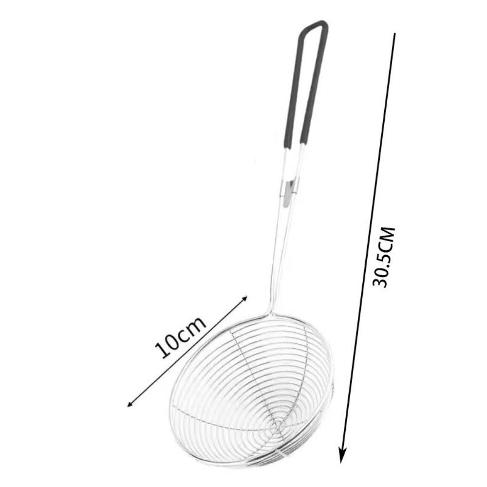 New Stainless Steel Pearl Colander Large Rustproof Pearl Spoon Filter Safe 6cm 8cm 10cm Bubble Tea Colander Kitchen Utensil