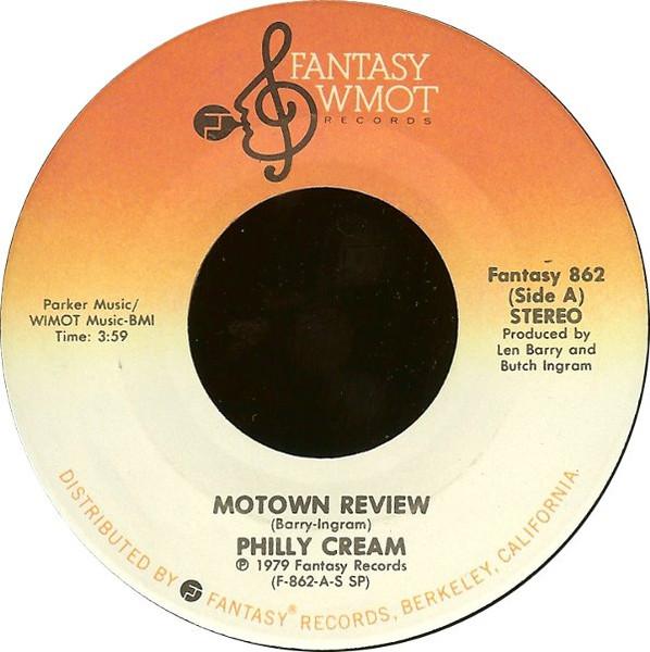 7inch Record PHILLY CREAM - Motown Review / Join The Army FANTASY862 Fantasy WMOT Re 1979 US Soul/Funk Used