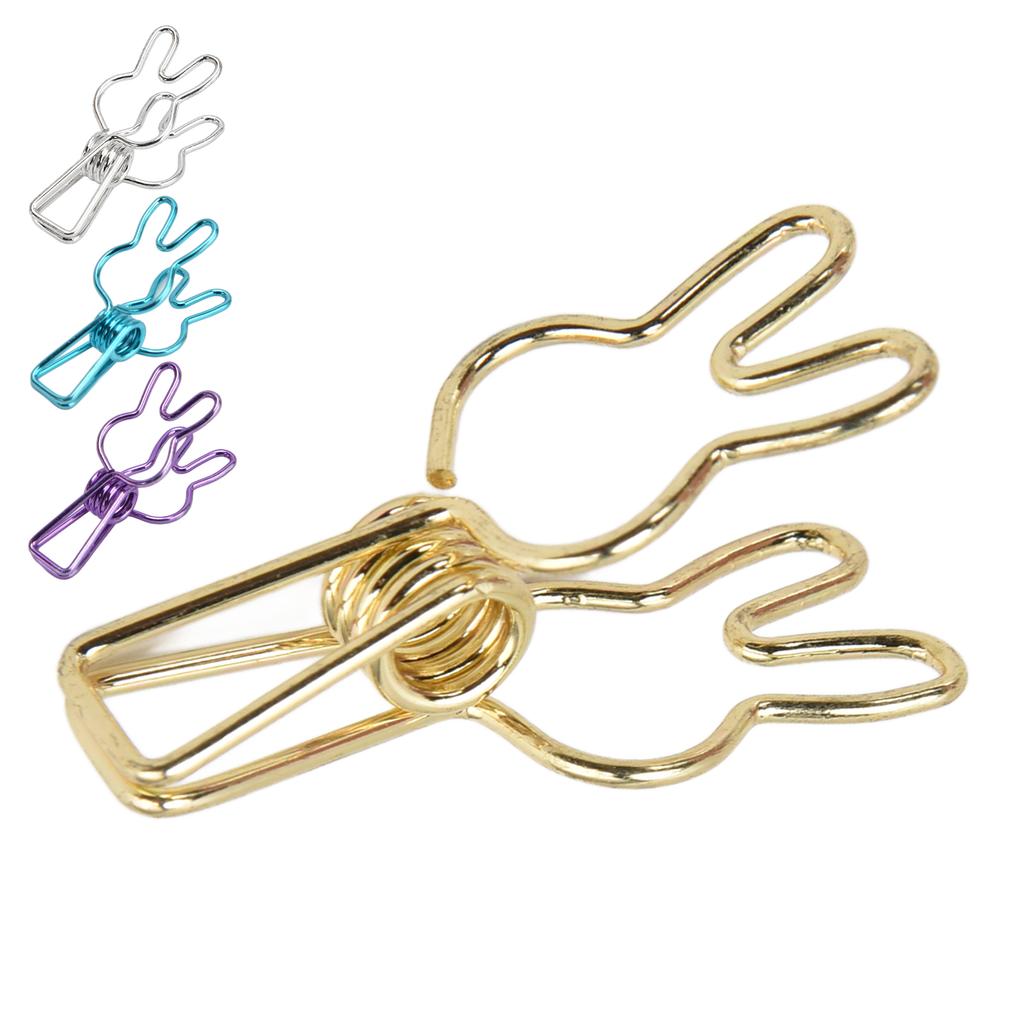 20 шт. зажимов многоцелевых многофункциональных гальванических полых металлических крепких пружинных зажимов