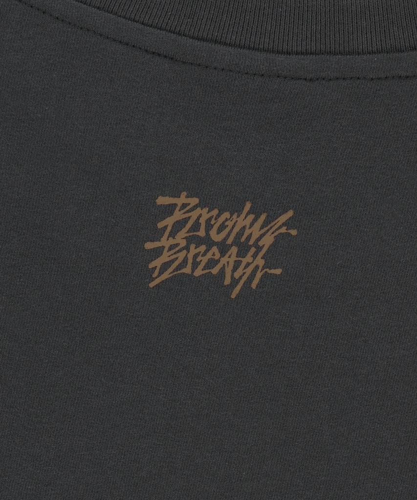BROWNBREATH Motor Graphic Tee - Charcoal