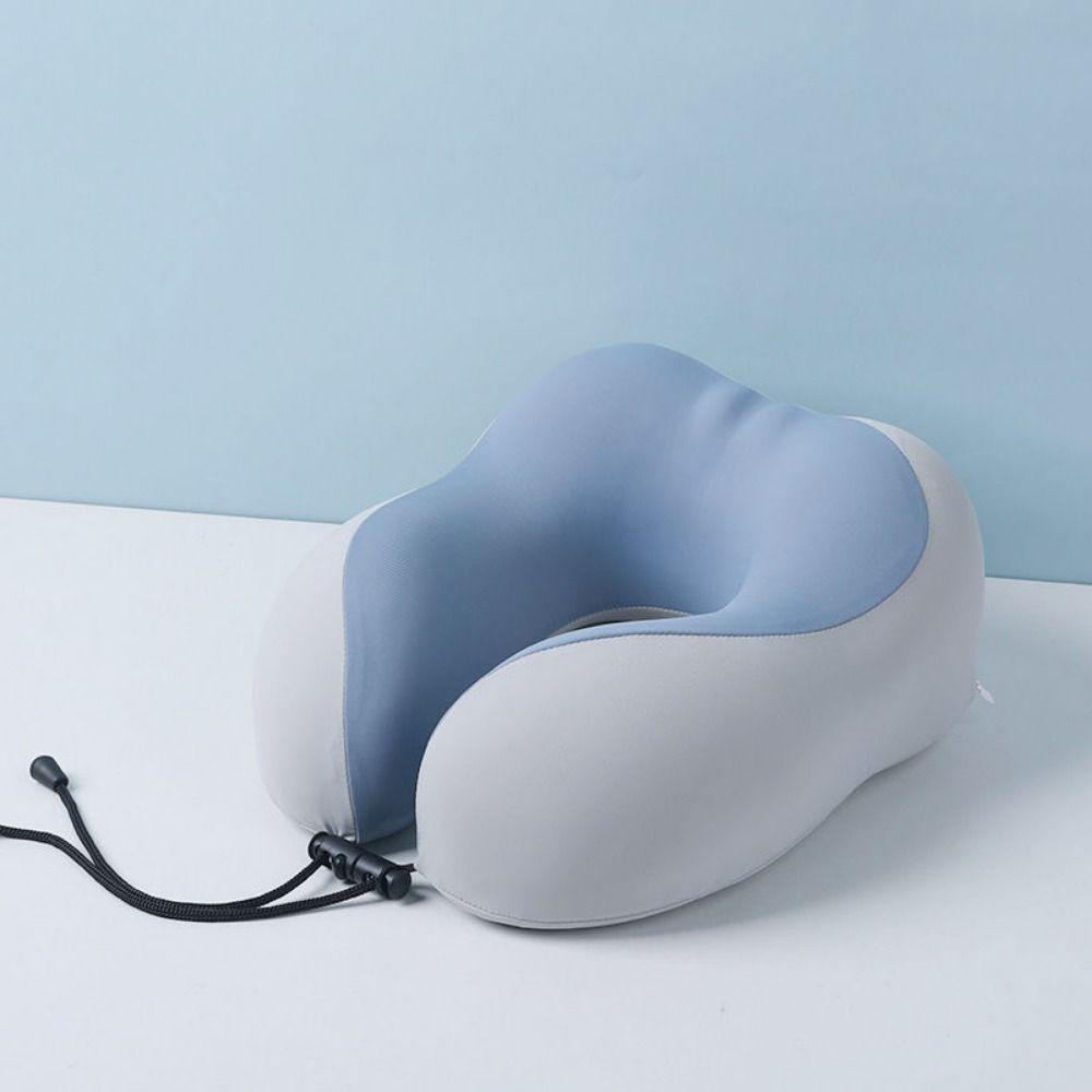 Slow Rebound Neck Support Cushion Foam Napping Neck Pad Soft Sleeping Neck Pillow Airplanes