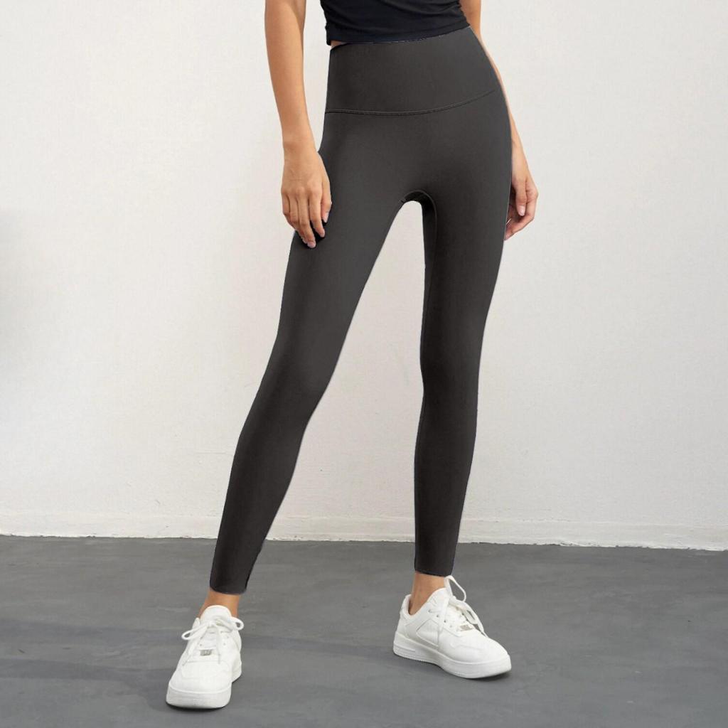 Женские эластичные брюки для йоги телесного цвета с эффектом подтяжки бедер - бесшовные, в стиле Spot Shark