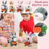 Simulation Pet Plush Electric Little Toy Can Jump And Call Children To Play House, Pet Electric Toy