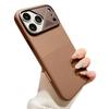 Магнитный чехол из жидкого силикона для iPhone 17 Pro Max с дизайном Apple 16 Dot Matrix из алюминия