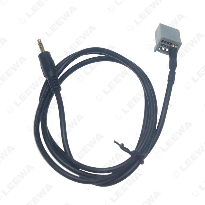 Compatible 09-12 Honda City AUX 3.5mm Audio Adapter Cable for CD Player and Speaker Connection.