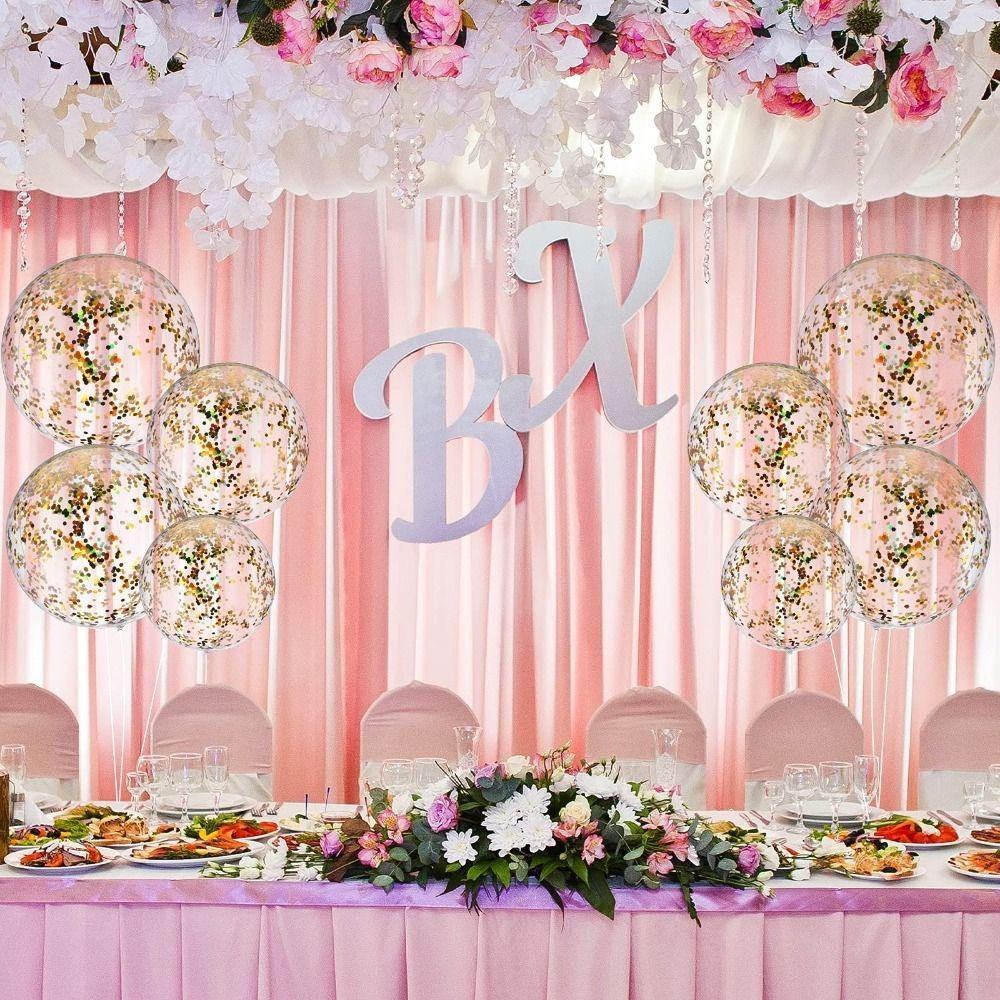 40 шт. 12 дюймов, 18 дюймов, 20 дюймов, 24 дюйма, пузырь, воздушный шар Бобо, круглые прозрачные воздушные шары для вечеринки, день рождения