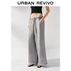 UR Women's Casual Drawstring Wide-Leg Pants