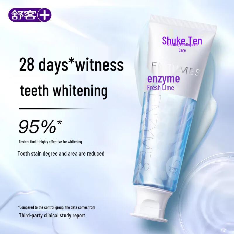 Shuke Expert Enzyme Whitening Toothpaste - Fresh Lime