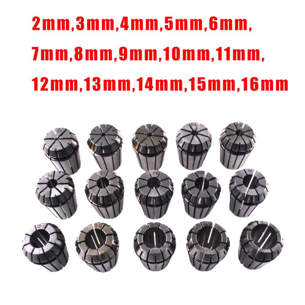 ER25 2-16 мм пружинная цанга для фрезерного станка с ЧПУ гравировальный токарный инструмент