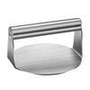 Stainless Steel Smash Burger Press Hamburger Patties Meat Masher Circular Meat Press Mold for Deli Meats Kitchen Accessories