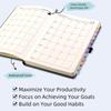 Daily Schedule Daily Planner Appointment Book Notebook Hardcover Diary Book