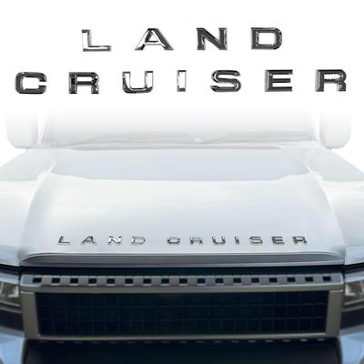 HUDIY Новый Land Cruiser 250 Серии Передний LAND CRUISER 250 Серии 2024 Капот Логотип Автомобиля ABS 3D Заказной Экстерьер Включена Японская Инструкция Эмблема,