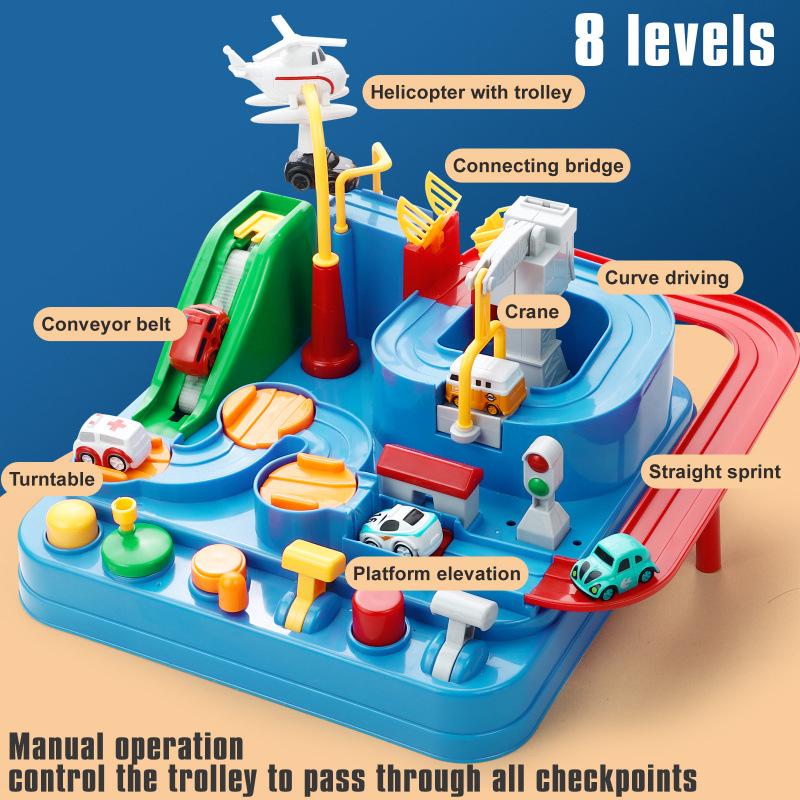 2025 Children's Racing Track Car Toy for Birthdays