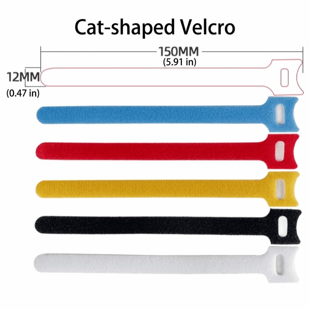 50Pcs Nylon Cable Ties Reusable Wire Organizer Cable Accessories Cord Ties Electronic Device Cord