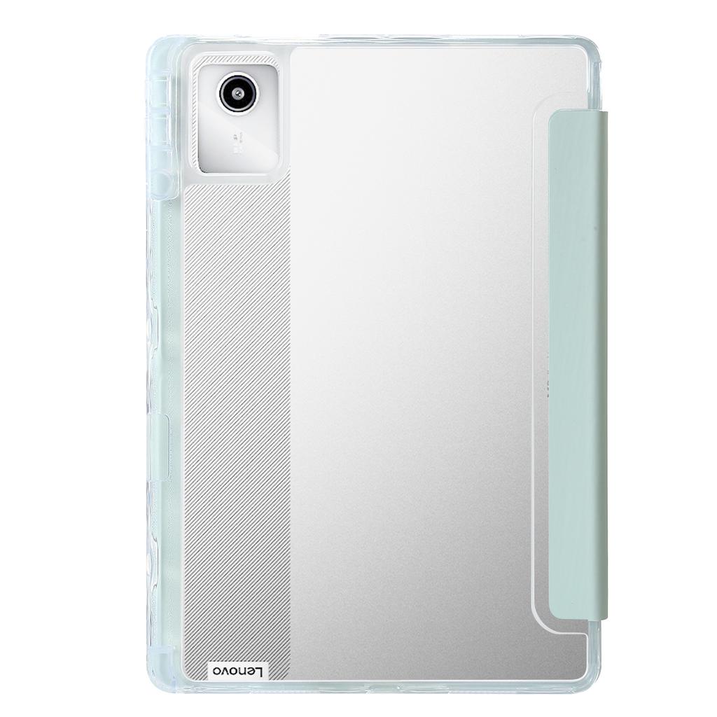 Чехол для планшета Lenovo Tab M11/Xiaoxin Pad 11 2024, подставка-оригами, TPU+акрил+ПУ, откидная крышка