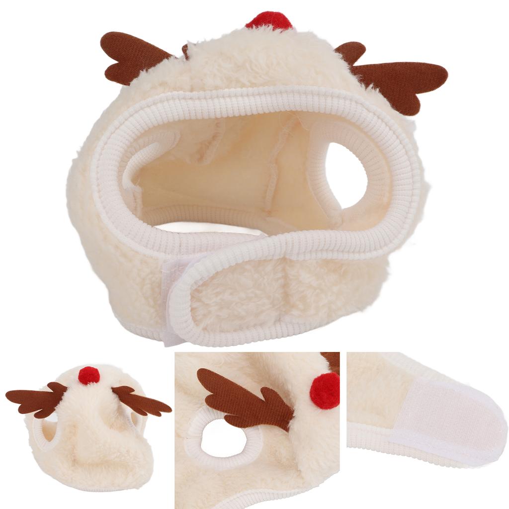 Christmas Pet Hat Colorful Christmas Accessories Pet Adjustable Headwear Cute Dog Cat HeadwearLarge